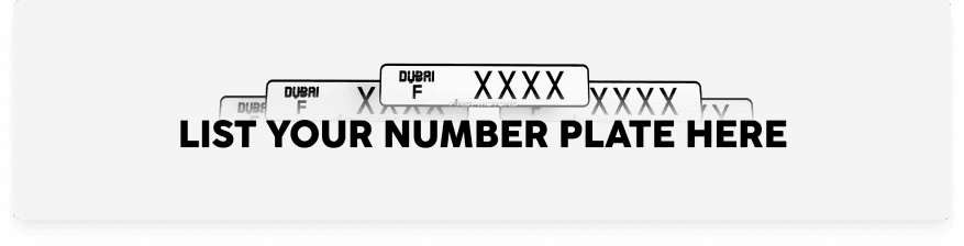 Number Plates